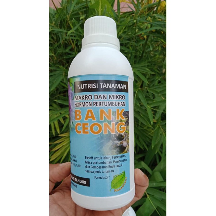 Jual Nutrisi Tanaman Bank Ceong Ml Shopee Indonesia