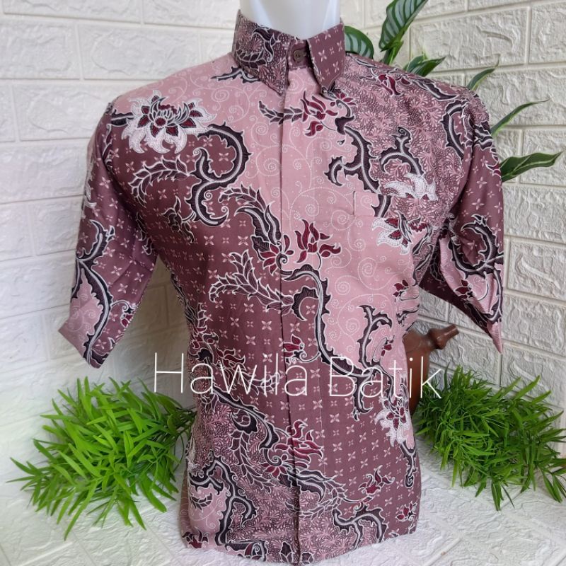 Couple Batik Ayah Anak Lapis Furing Katun Premium