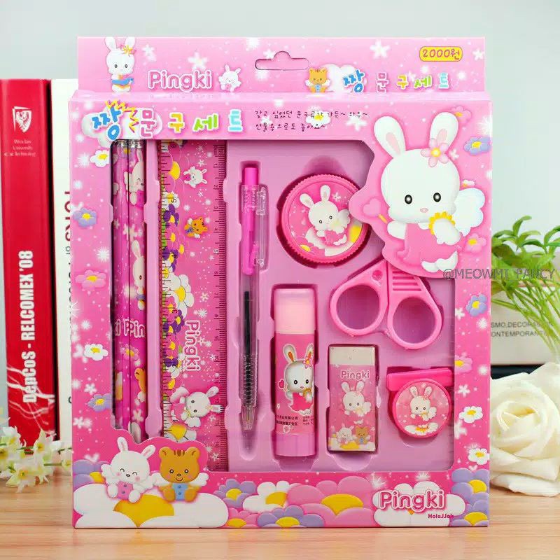 

PAKET ALAT TULIS SET 8IN 1