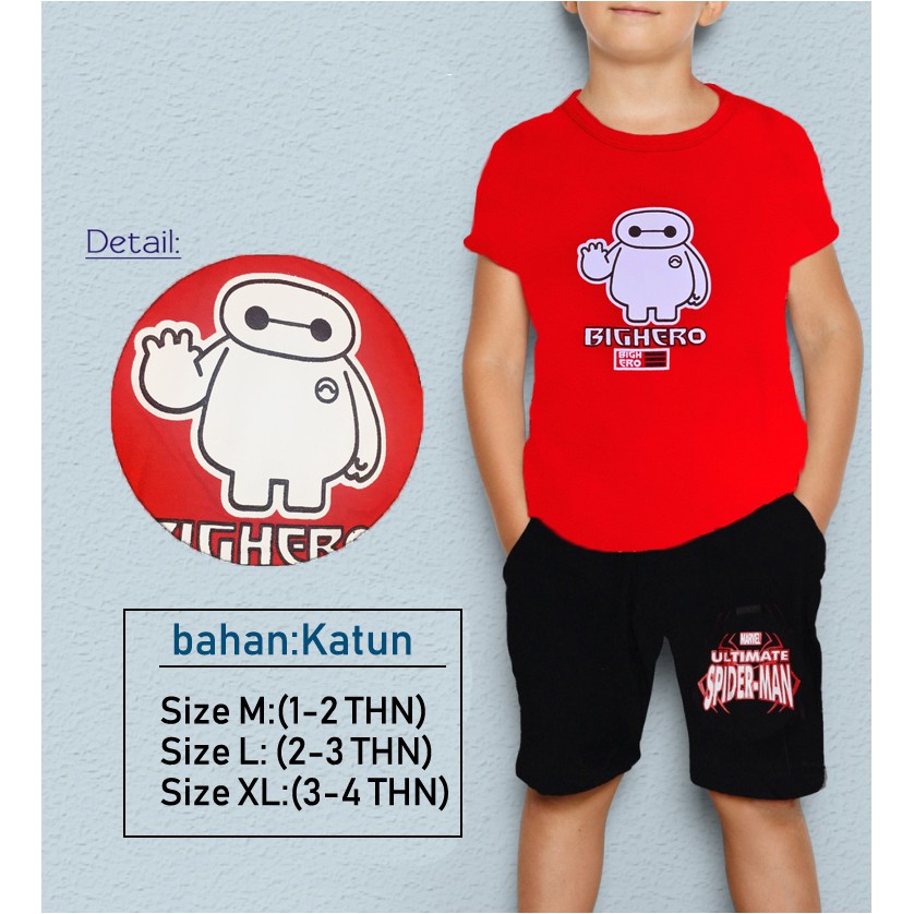 BARU Baju Anak Baymax Kaos Distro Bandung Produsen Konveksi Termurah