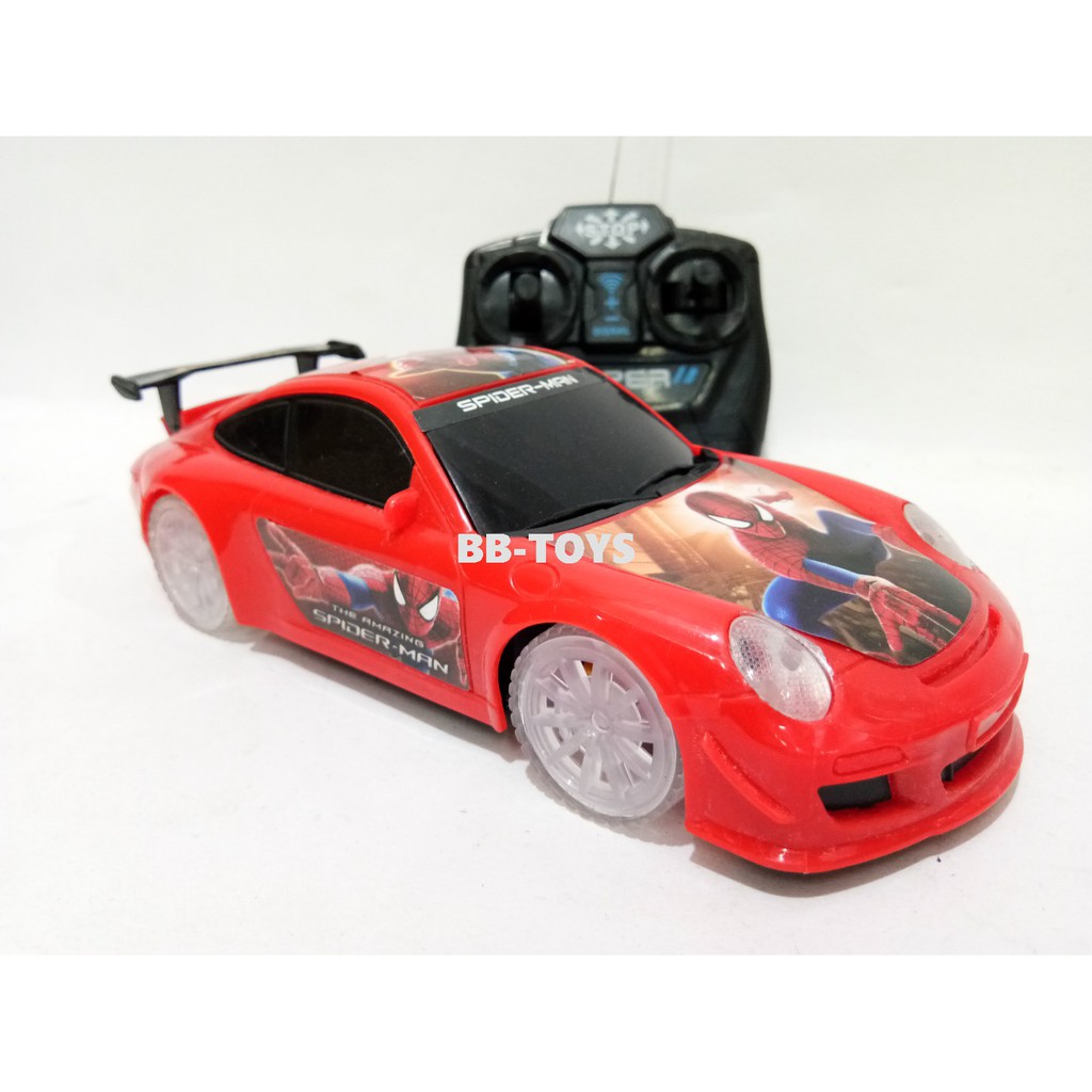 Mainan Mobil Remote Control - RC murah - mobil remot Control Super Speed Superheroes Series - 965D / v535