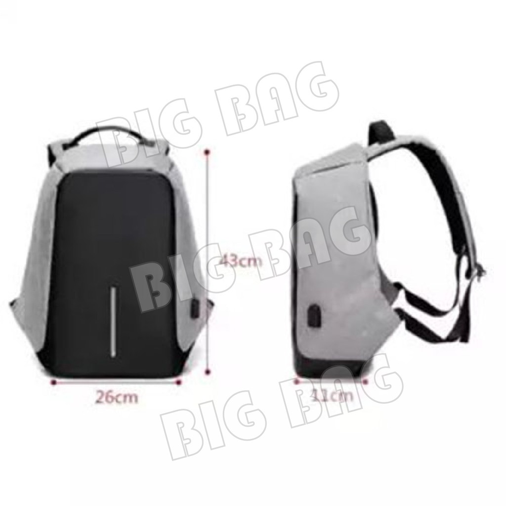 Gear Bag - Anti Theft Outdoor Dailypack Laptop  Backpack - Tas Ransel Anti Maling Laptop Travel Back