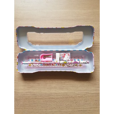 

Set Alat Tulis Kartun dan Kotak Pensil Besi -ats