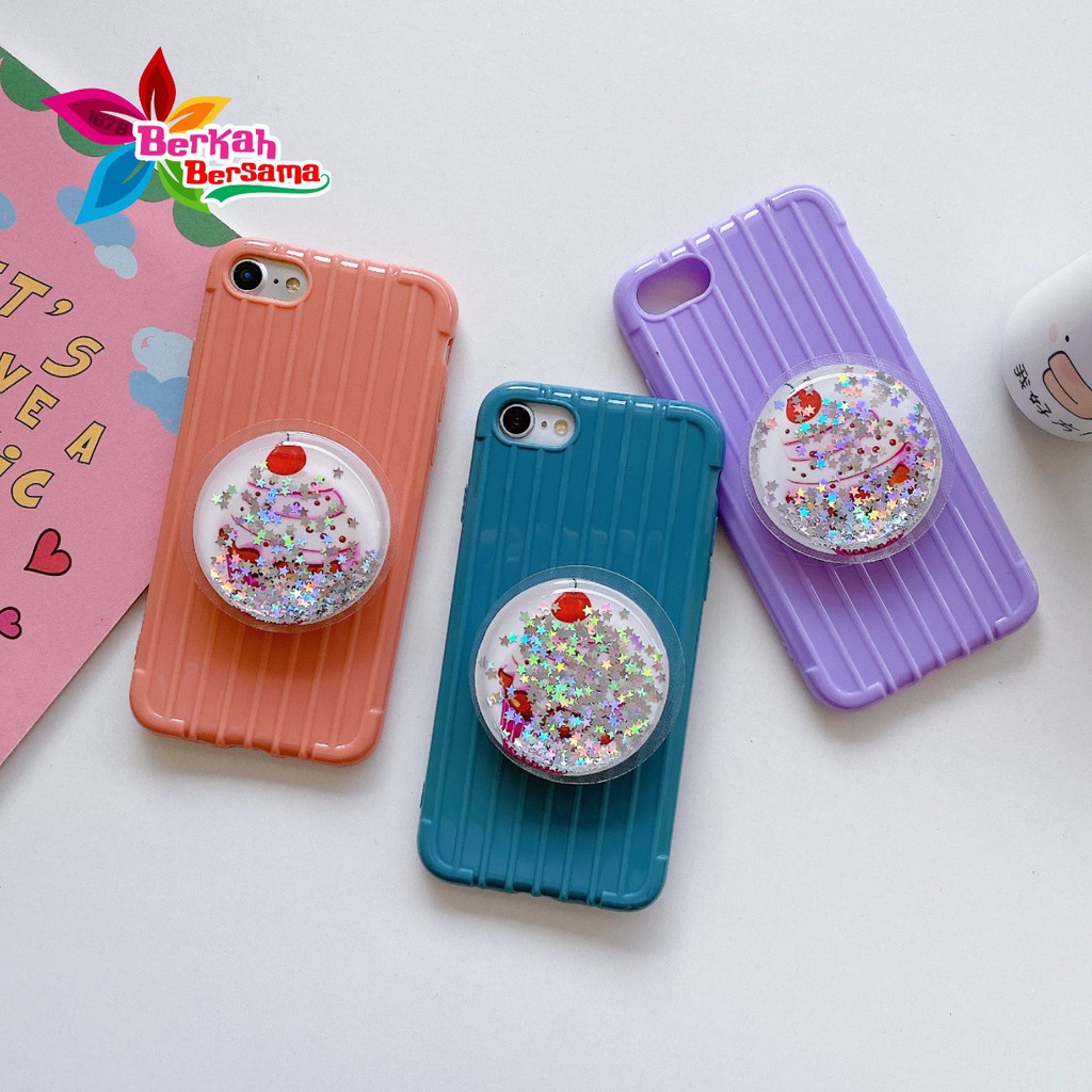 SOFTCASE POPSOCKET GLITTER SAMSUNG J2 J3 J4 J4+ J5 J6 J6+ J7 A01 CORE PRIME PRO BB5162