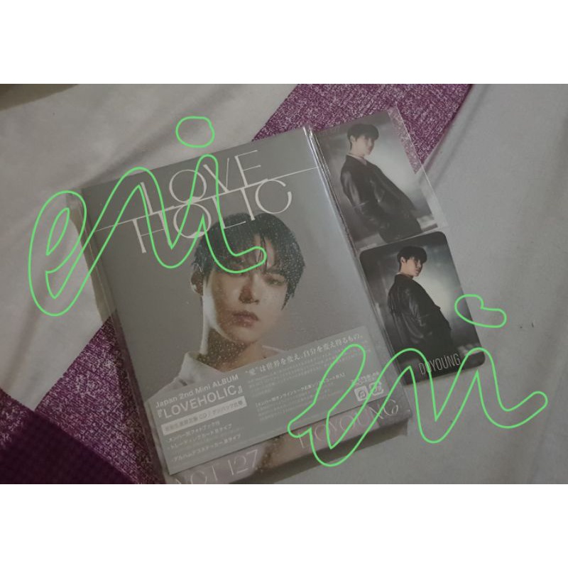 NCT 127 Loveholic Japan Album Doyoung set + PC Benefit Tower Records