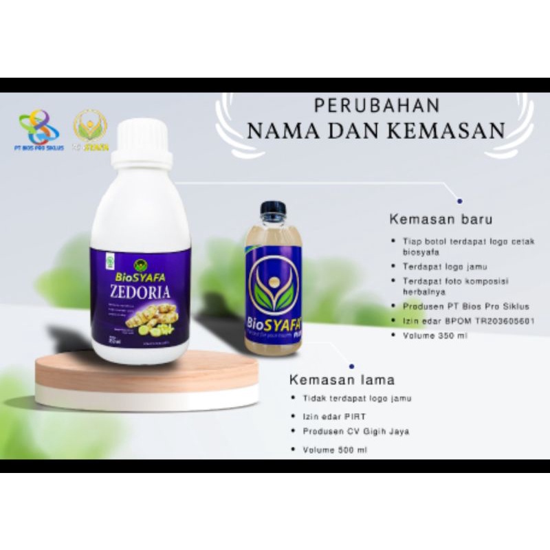 BIOSYAFA ZEDORIA 350 ml (G-12)