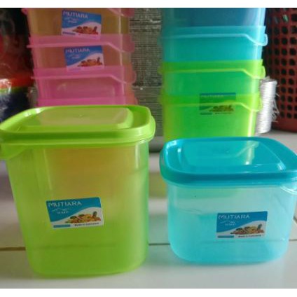 Toples KOTAK KMP 500 ml, 800 ml, 1000 ml / toples kue kering Toples Container Zayn