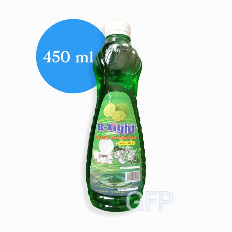 Jual Sabun Cuci Piring B Light 450 Ml Aroma Jeruk Nipis Kemasan Botol Dishwash Bukan Sunlight 