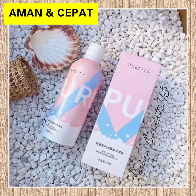 PUREYES Mild Cleansing Foam / Foam Pemutih Kulit Wajah Dan Badan