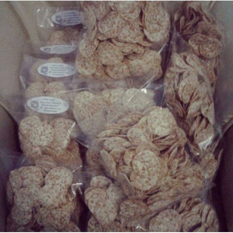 

Keripik Tempe Bulat Gurih & Renyah
