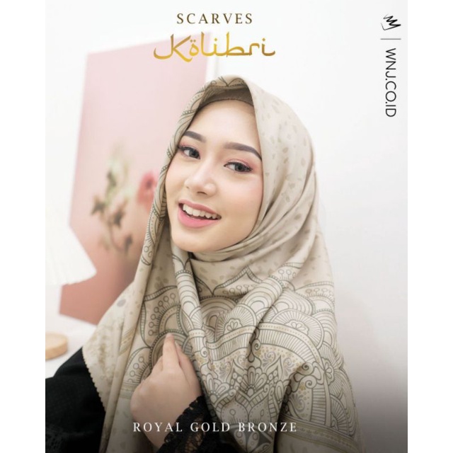 Hijab segiempat SCARVES KOLIBRI '22
