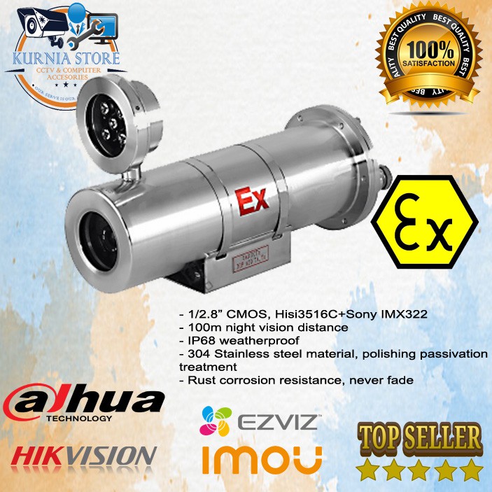 Explosion Proof CCTV IR Bullet Network 30X ZOOM IP Camera
