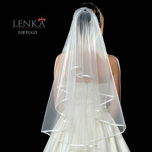 [READY STOCK] SLAYER PENGANTIN WANITA WEDDING VEIL LACE TRANSPARAN HRP003