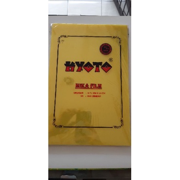 mika jilid warna kuning / mika jilid kuning / mika jilid / mika jilid warna folio / mika jilid folio