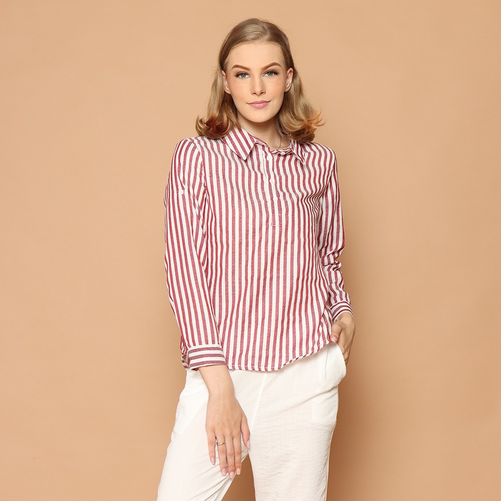 Cammomile kemeja wanita fashion 1904047-2