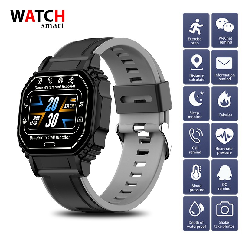 SMARTWATCH B7 Jam Tangan Pria Wanita Digital Smartwatch Bluetooth Heart Rate Sport WATCHKITE WKOS