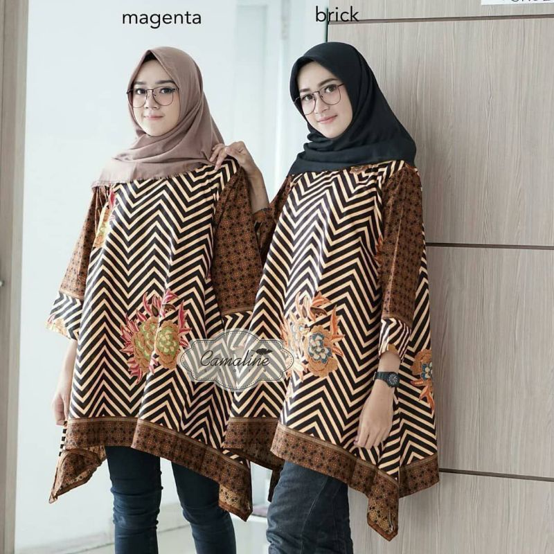 TUNIK BATIK waka-waka Kantor ok, Santuy ok, spesial super jumbo