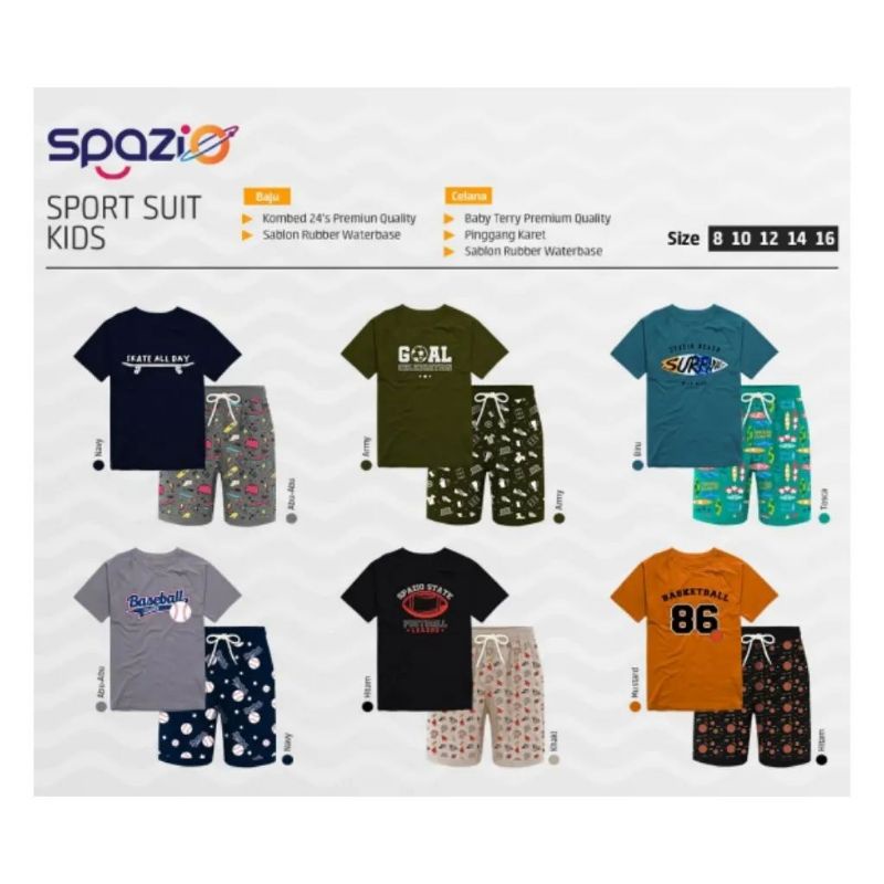 sport suit kids by spazio