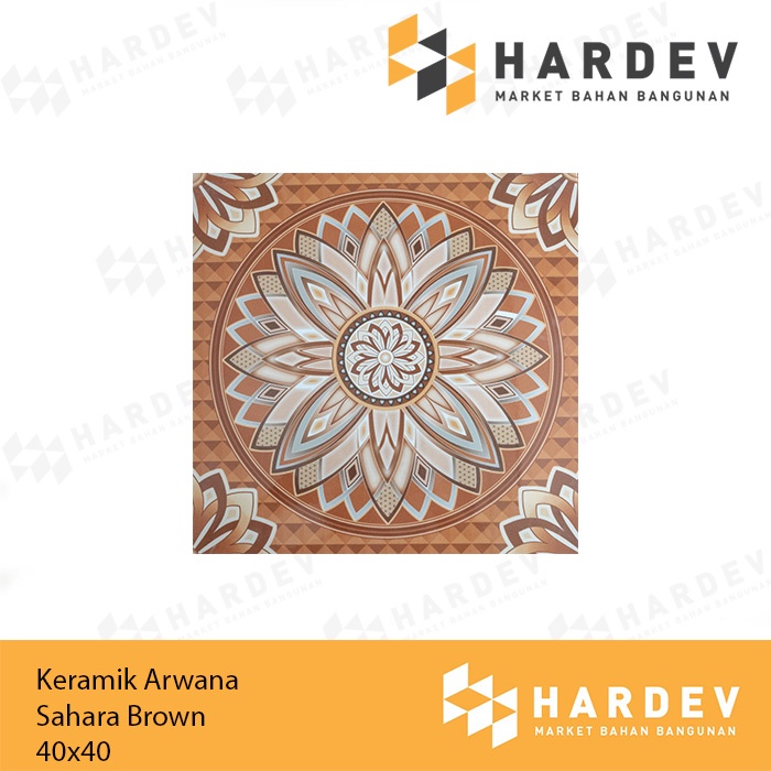 Arwana 40x40 Sahara Brown