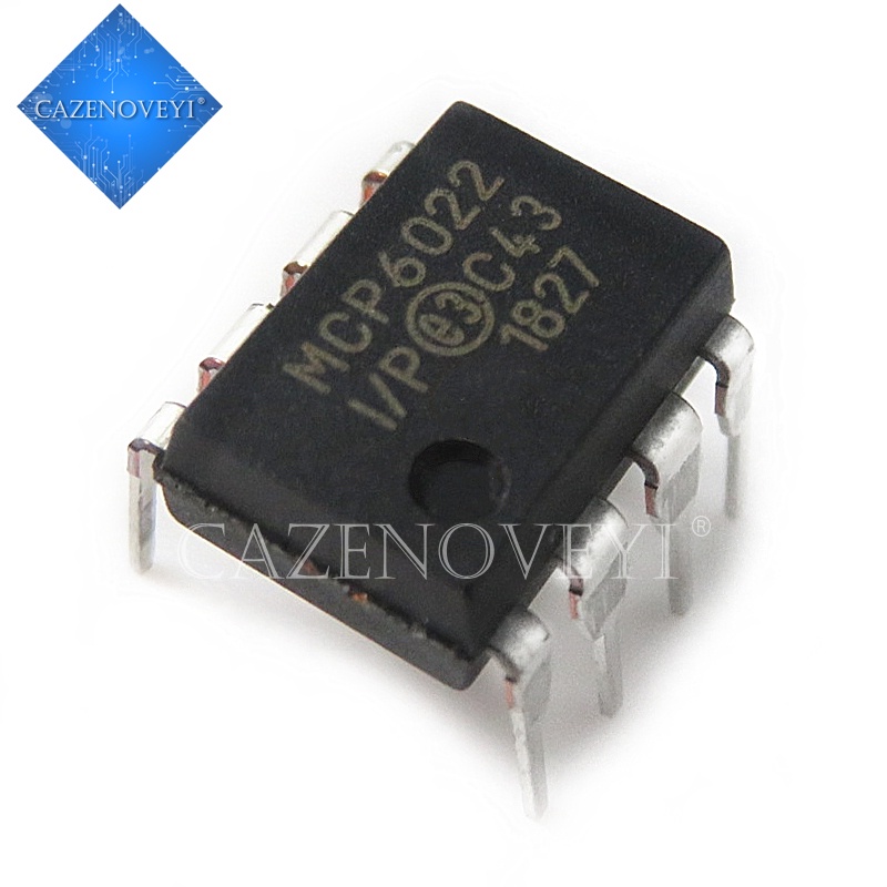 2pcs Ic Mcp6022-I / P Mcp6022 Dip-8