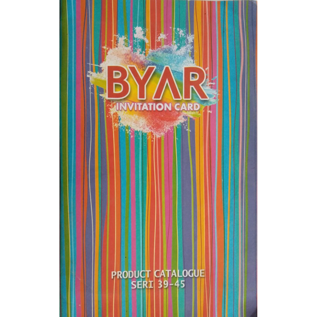 Katalog Byar | Byar Seri 39-45
