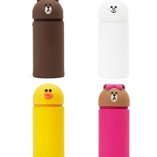 

Tempat Pensil / Kotak Pensil Silicone Dua Fungsi Pen Holder Vs Smiggle