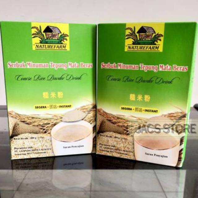 

TEPUNG MATA BERAS NATUREFARM CRP DRINK - ORIGINAL (500 gram)