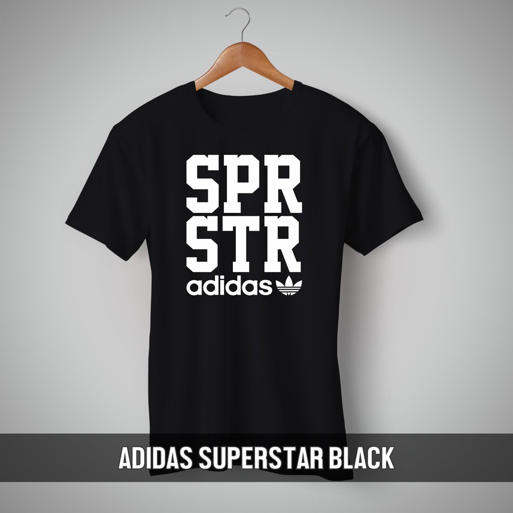 Kaos ADIDAS SUPERSTAR BIG SIZE Pendek Cotton Combed 100% M L XL XXL XXXL XXXXL XXXXXL All Size