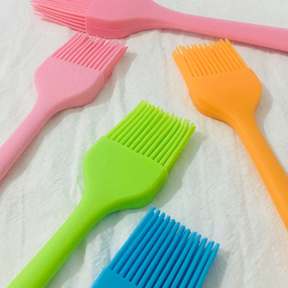 Sikat Kuas Minyak/Mentega Dengan Bahan Silikon Untuk Kue/Roti/Bbq