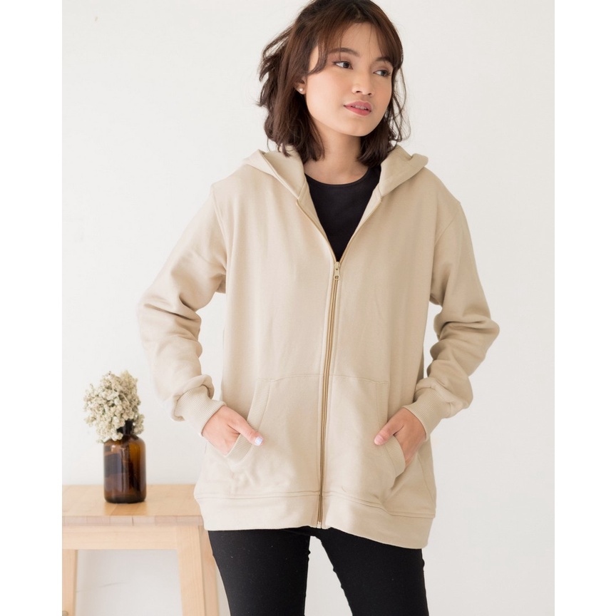 Myrubylicious REABETSOE HOODED JACKET-NAVAJO WHITE