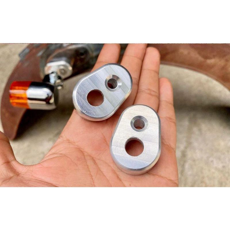 manisan riting cb cnc  dudukan sein cb cnc