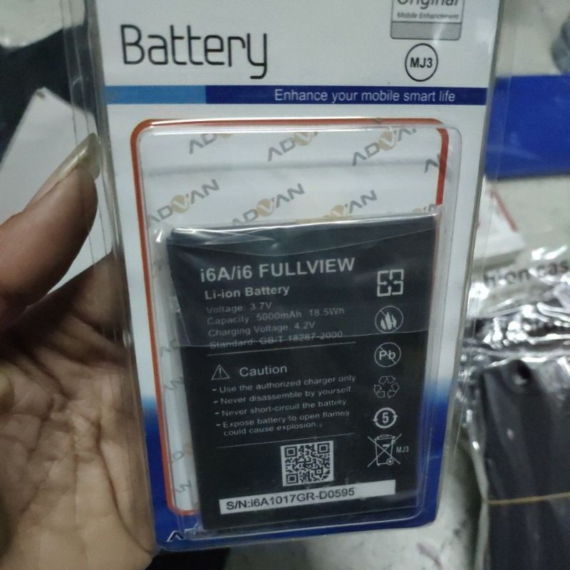 Battery Advan i6A Baterai Advan i6 full View Orginal