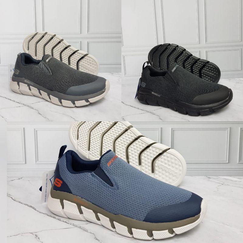 Sepatu skechers pria Relaxed fit / Skechers Aventide men