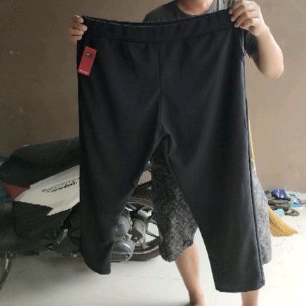 LUNA PANTS BB 150KG UKURAN BIG JUMBO/CELANA KERJA WANITA JUMBO POLOS ELASTIS