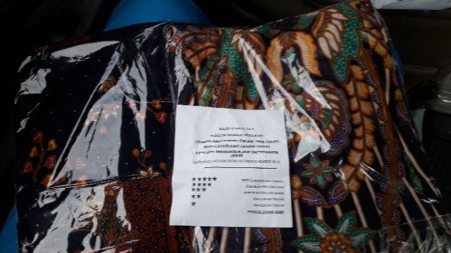 Batik Dolby Dolbi Dobby Doby Tenun Sutra Tulis Katun Atbm Baron Atasan Batik Wanita Sogan Srg308