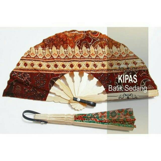SOUVENIR PERNIKAHAN KIPAS BATIK SEDANG / SOUVENIR KIPAS / SOUVENIR / SOUVENIR MURAH