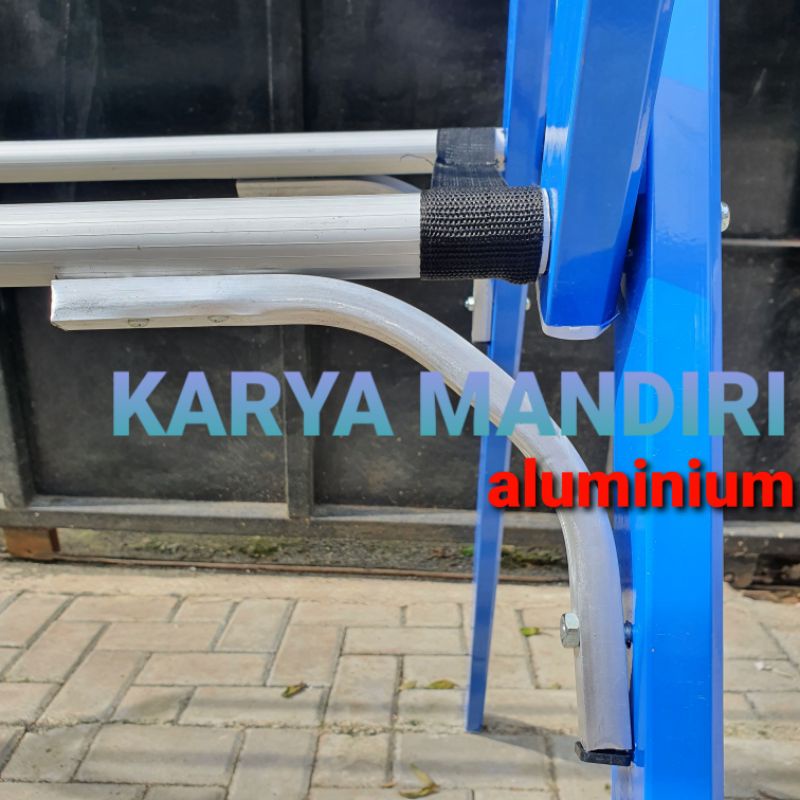 Siku Jemuran Lipat Aluminium