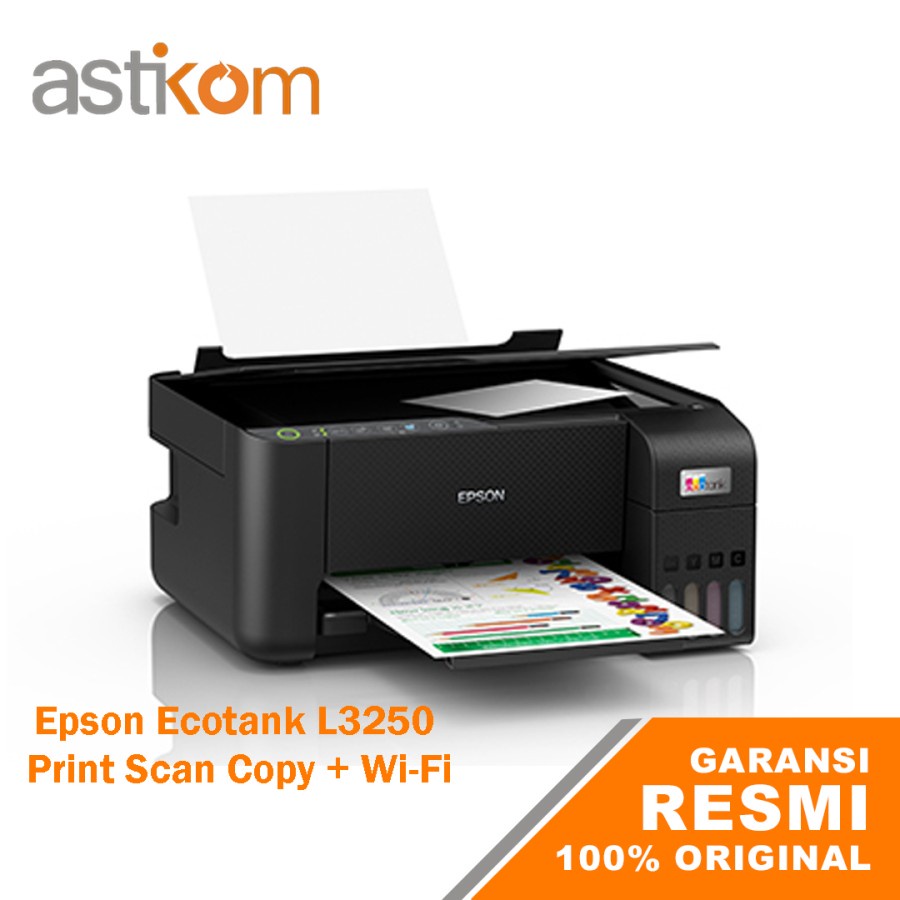 Printer Epson L3250 Eco Tank All In One Print Scan Copy + Wifi