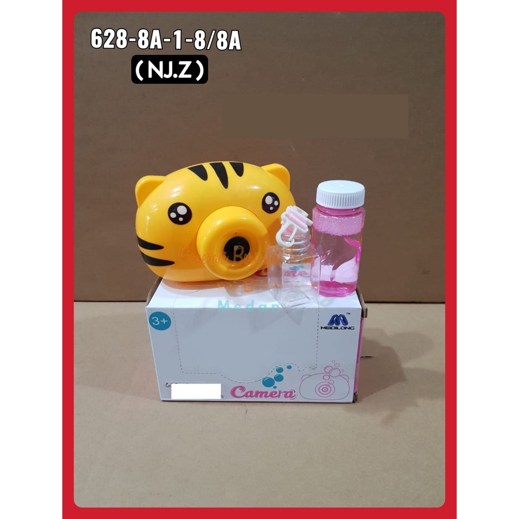 MAINAN ANAK BUBBLE CAMERA 628-1a / KAMERA GELEMBUNG SABUN