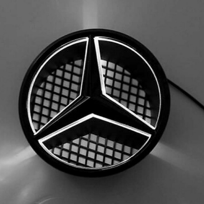 Logo Grill Depan mercedes benz W204 W205 Logo grile tengah lampu W204