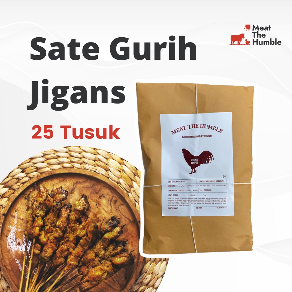 

Sate Gurih Jigans Original | Meat The Humble