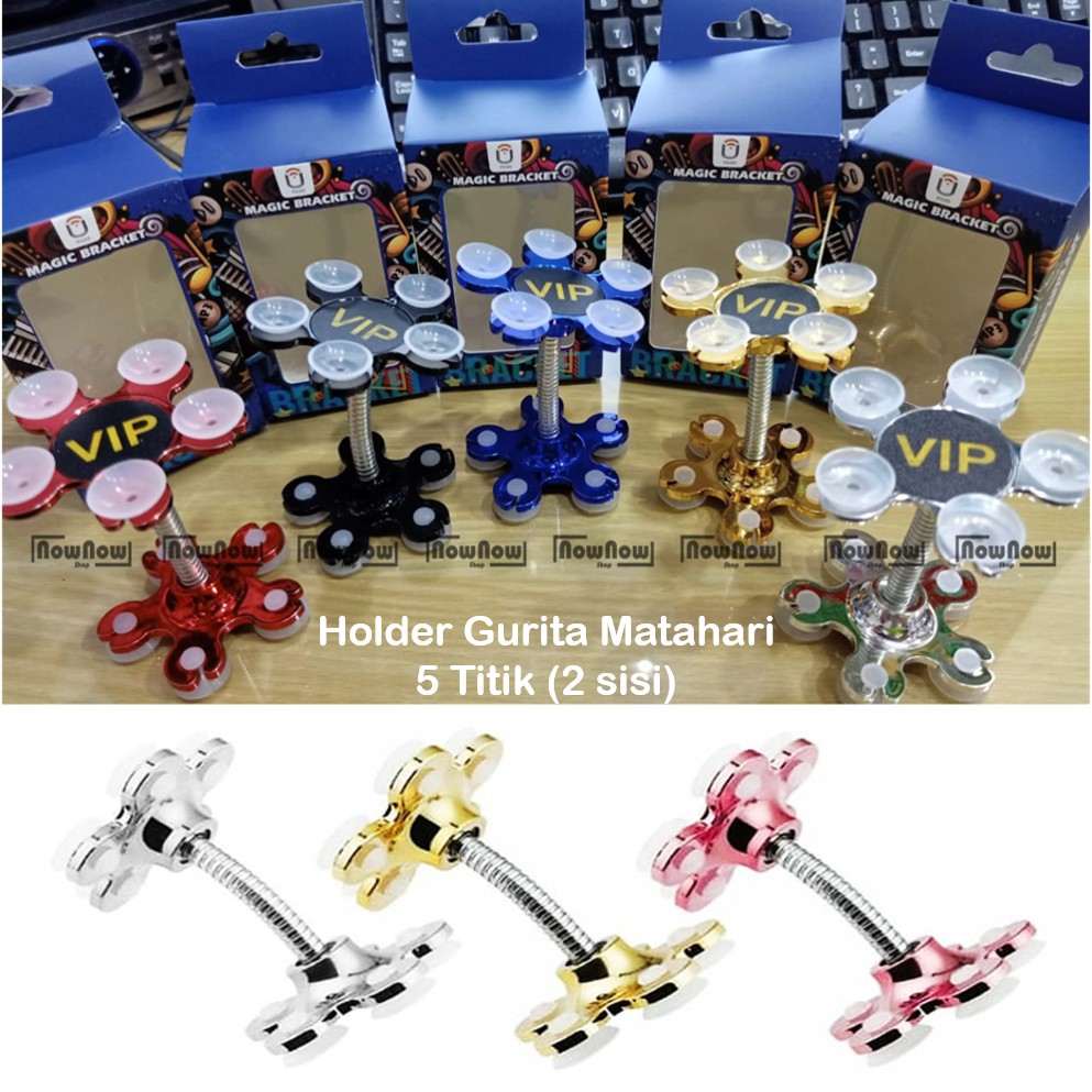 Holder Gurita HP Smartphone Tentakel Flexible Car Mobil Meja Universal Serbaguna