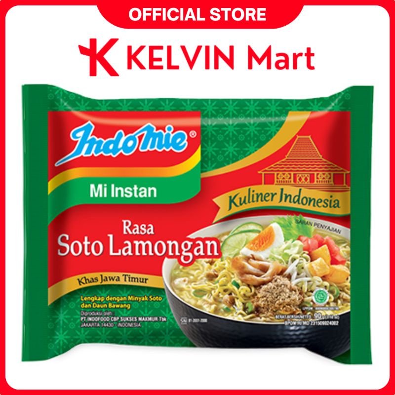 

Indomie Rasa Soto Lamongan pck 80g | KELVIN Mart
