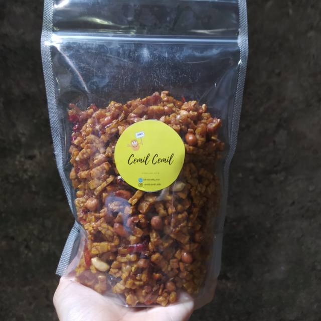 

Kering tempe pedas manis 250gr
