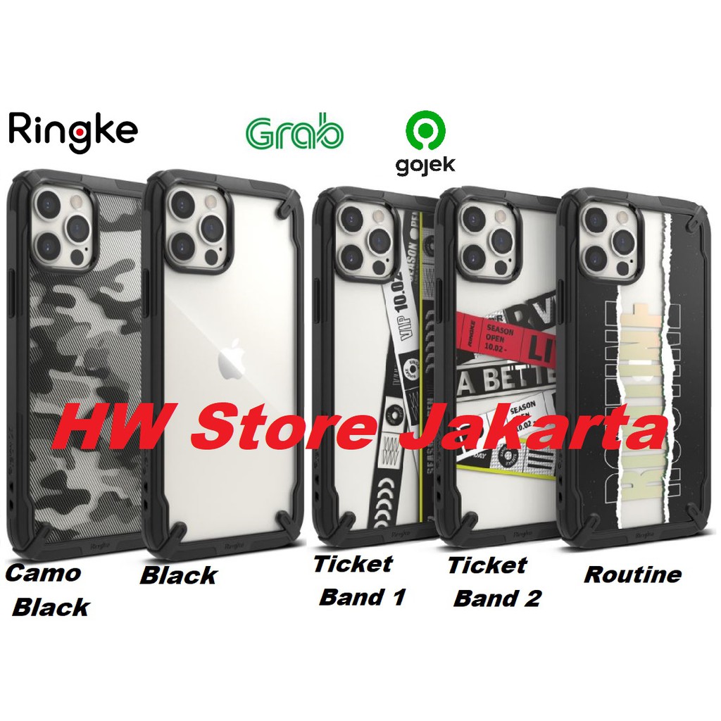 Ringke Fusion X iPhone 12 / 12 Pro / 12 Pro Max Case Original Casing Ringke Fusion Design iPhone 13 