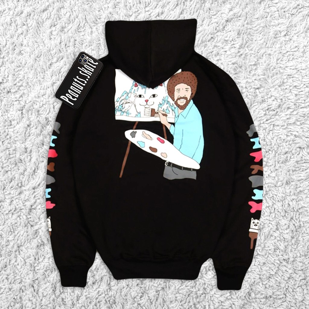 ripndip bob ross hoodie