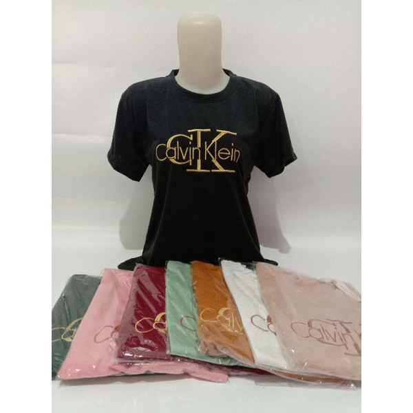 KAOS BORDIR /ATASAN WANITA/BABYTERRY IMPORT