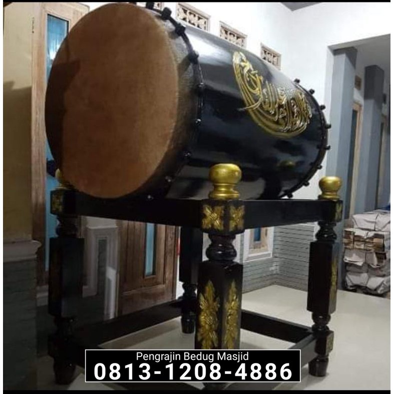 ( Bayar Setelah Besug Sampai Lokasi Anda ) Bedug Masjid Besar Beduk Masjid Kayu Jati Kulit Sapi Kuli