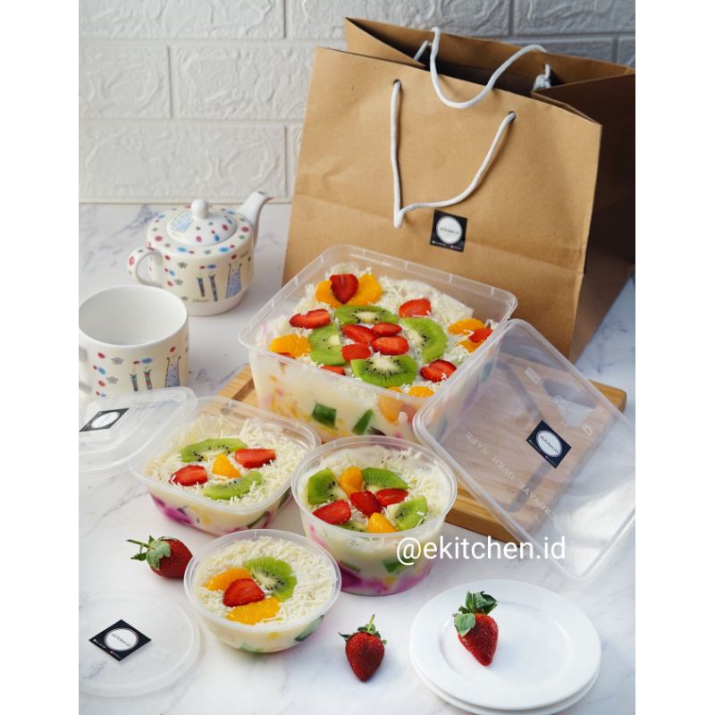 

[PO H-1] Salad Buah Fresh + free Paperbag + free Ice Gel Pack - Healthy Hampers