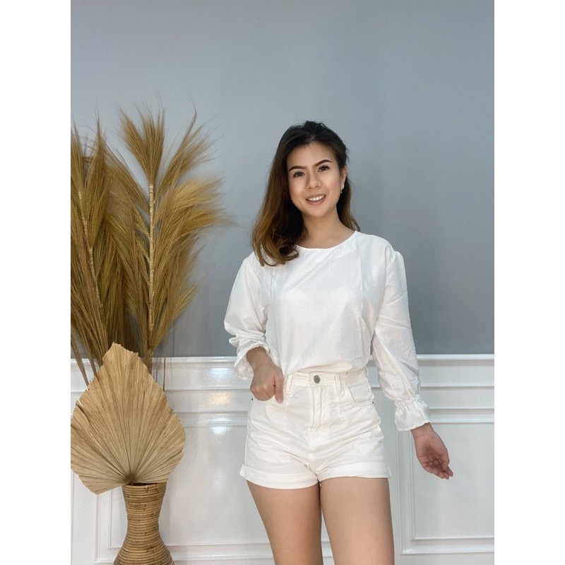 AFI - VC - Blouse Meguri-Mustard